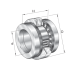 INA ZARN2062-TV-A Radial thrust bearing