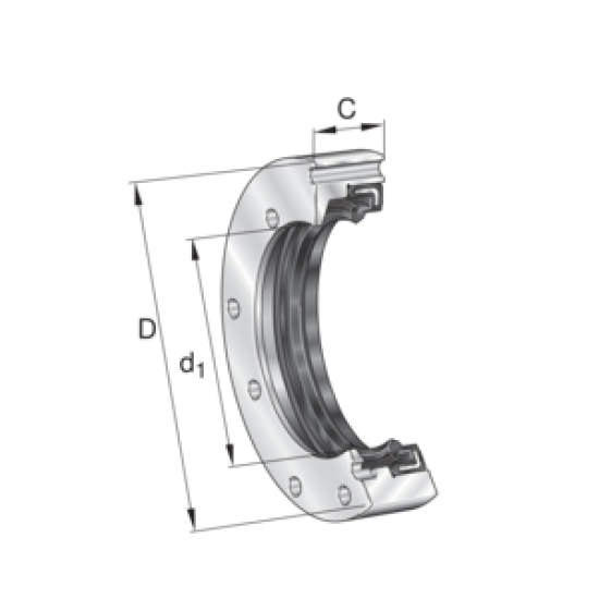 INA DRS2068 Seal assembly INA DRS2068 Seal assembly