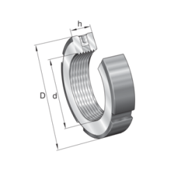 INA ZMA45/68 Precision lock nuts