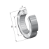 INA ZM17 Precision lock nuts