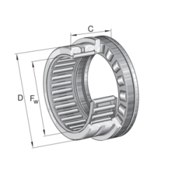 INA NKXR40-XL Needle roller cylindrical roller  thrust bearings