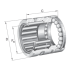 INA NX15-Z-XL Needle roller thrust ball bearing
