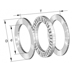 INA 81207-TV Cylindrical roller  thrust bearings