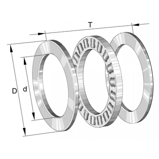 INA 81130-TV Cylindrical roller  thrust bearings