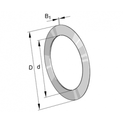 INA AS0414 Thrust bearing washer