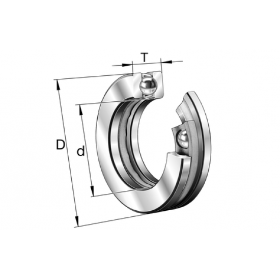 FAG 51240MP Thrust deep groove ball bearings FAG 51240MP Thrust deep groove ball bearings