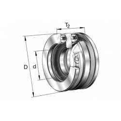 FAG 52322-MP Thrust deep groove ball bearings
