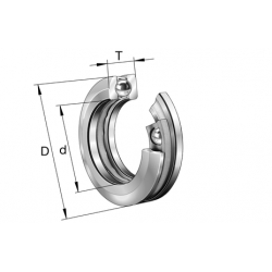 FAG 53202 Thrust deep groove ball bearings
