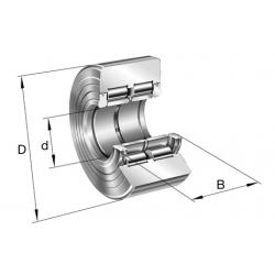 INA NNTR100X240X105-2ZL Support  rollers