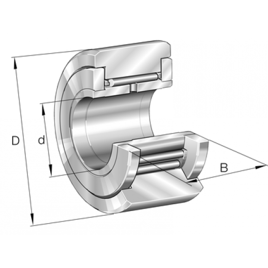 INA NATR12 Support  rollers