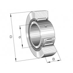 INA NA22/6-2RSR Support  rollers