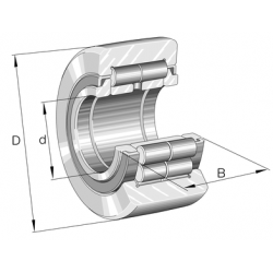 INA NUTR2562-X-A Support  rollers
