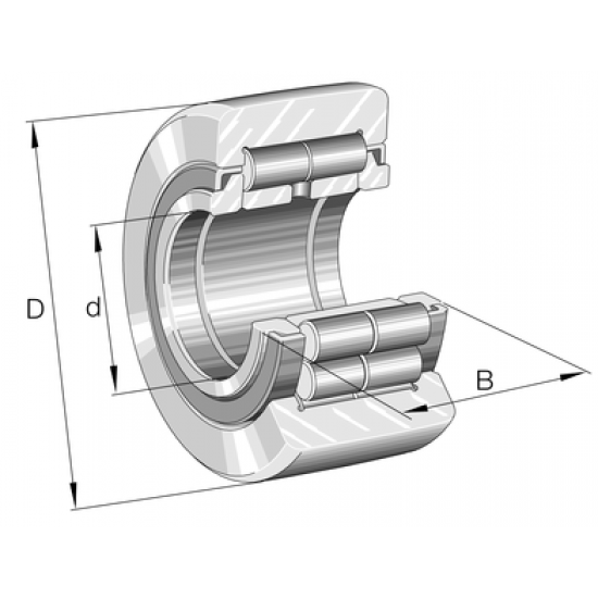 INA NUTR1747A Support  rollers