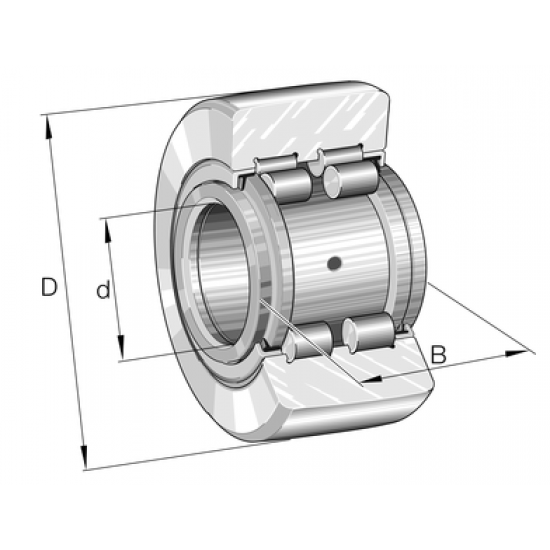 INA PWTR40-2RS-XL Support  rollers
