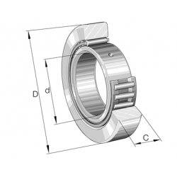 INA STO35 Support  rollers