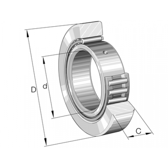 INA STO45 Support  rollers