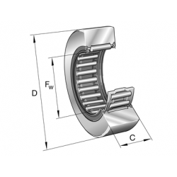 INA RNA22/8-2RSR Support  rollers