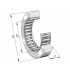 INA RSTO15 Support  rollers