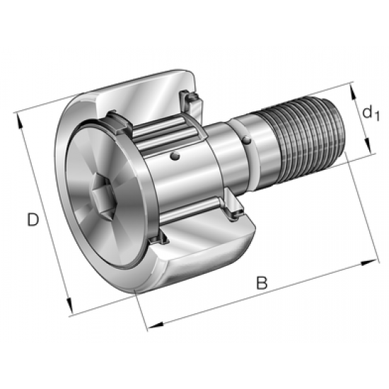 INA KR19-X-PP-A Support  rollers