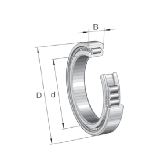 INA SL182948-B Cylindrical roller bearing