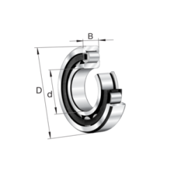 FAG NJ310E.TVP2 Cylindrical roller bearing