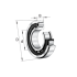 FAG NJ203E.TVP2 Cylindrical roller bearing