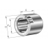 INA HF3020-L564 Drawn cup roller clutch