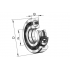 FAG QJ210-XL-MPA Four-point contact ball bearings