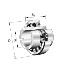 FAG 11205-TVH#E Self-aligning ball bearing