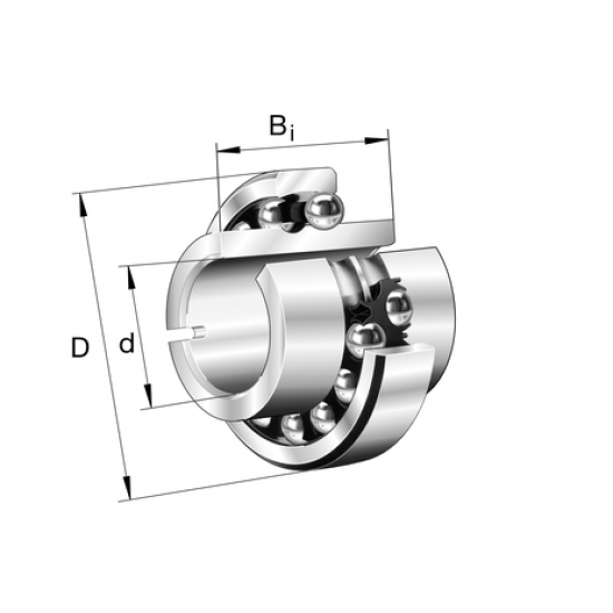 FAG 11205-TVH#E Self-aligning ball bearing FAG 11205-TVH#E Self-aligning ball bearing