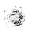 FAG 11205-TVH#E Self-aligning ball bearing