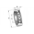 FAG HCS7010-E-T-P4S-UL Angular contact ball bearings