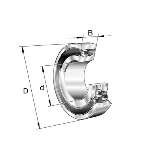 FAG 2200-2RS-TVH#E Self-aligning ball bearing FAG 2200-2RS-TVH#E Self-aligning ball bearing