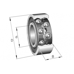 FAG 4202.BB.TVH Deep groove ball bearings