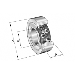 INA 3005-2Z Thin section bearings