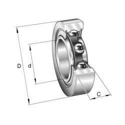 INA LR50/5-2RSR-HLC roller
