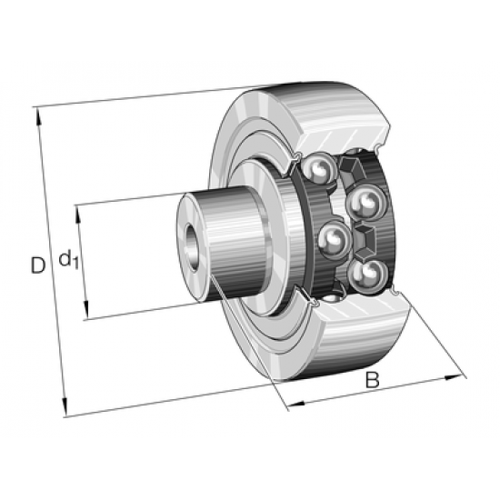 INA ZL5201-DRS Cam followers
