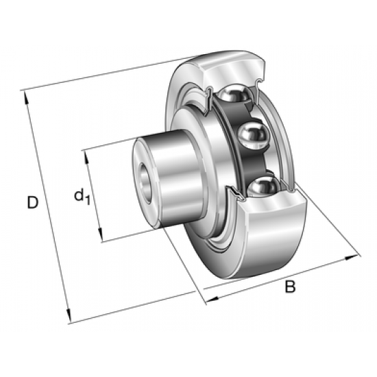 INA ZL203-DRS Cam followers