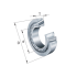FAG 30209-DY Tapered roller bearing