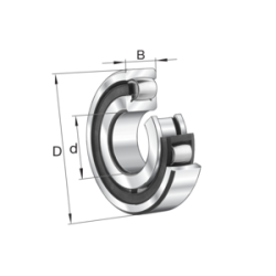 FAG 20204-TVP Cylindrical roller bearings
