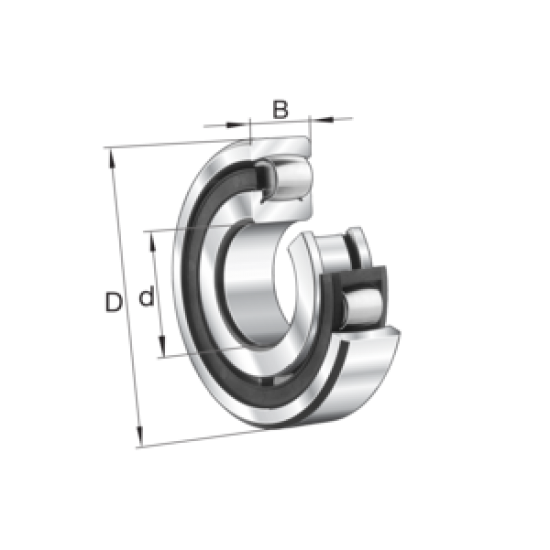 FAG 20214-TVP Cylindrical roller bearings