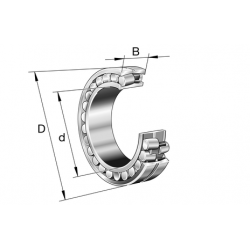 FAG 22252-BEA-XL-K-MB1 Spherical roller bearings