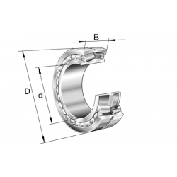 FAG 23964-K-MB-C3 Spherical roller bearings