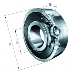 FAG 6305-2RSR Deep groove ball bearings