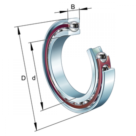 FAG B7000-C-T-P4S-UL Main shaft bearing