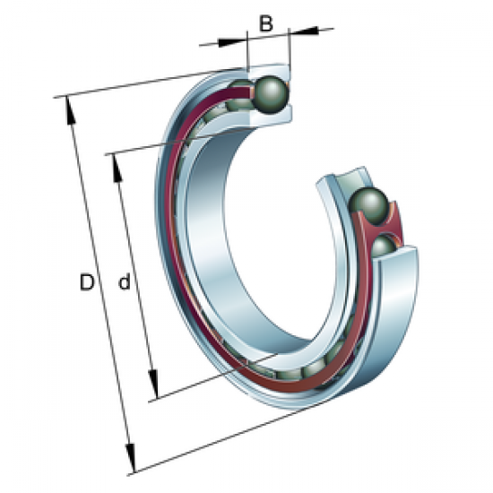 FAG HCB7011-E-T-P4S-UL Main shaft bearing