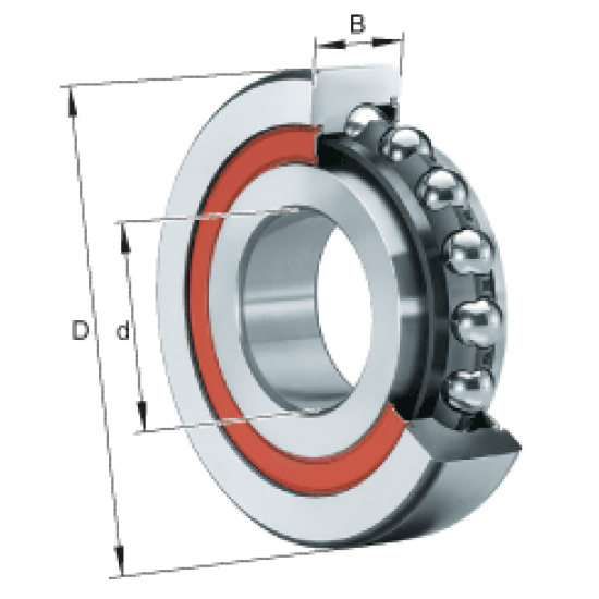 FAG BSB4072-2Z-SU-XL Angular contact thrust ball bearings