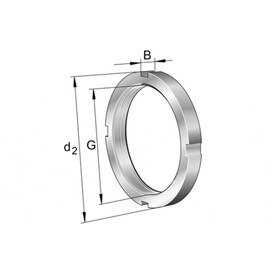 FAG KM5 Lock nut
